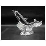 Lenox Fine Crystal Dolphin Art Glass