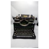 Antique ROYAL typewriter with glass window sides