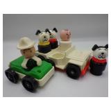 Fisher Price Original Wooden Fireman & More