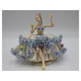 Martha Budich Porcelain & Lace 3" Figurine