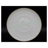 Avon Gold Trim  Porcelain 9" Anniversay Plate