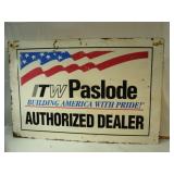 PASLODE Authorized Dealer Sign