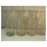 Four SCOTT Dairy Milk Bottles