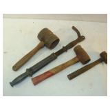 Leather Mallets and Nail Puller