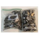 2 bags of watch bands, and parts