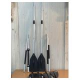 Lot of Kayak/paddle boarding Oars