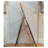 55" Folding Metal Stepladder