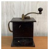 Vintage handmade Coffee Mill