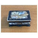 5x4" Vintage dragonware trinket box