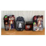 4 assorted Star Wars figures