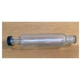 Vintage 14" Clear Glass Rolling pin