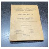 1940ï¿½s Louisville & Nashville RR Rules for A