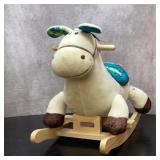 TOY STUFFED ROCKING HORSE