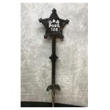 23" grand Army of the Republic grave marker