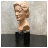 TOM OGBURN SCULPTED BUST Winston-Salem 17"