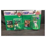 Two Starting Lineup 1995 Team NFL action figures