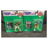 Two Starting Lineup 1995 Team NFL action figures