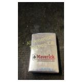 Zippo "Maverick Transportation Inc." engraved prom