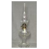 Eagle Oil Lamp, 21" h, has wick and looks usable