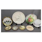 8 Collector Plates, Duck plate is 2D and 13.5"