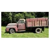 1954 Ford F350 Farm Truck, Stored inside