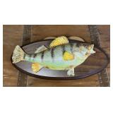 12" Perch mounted on a board