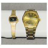 2 Armitron Watches, Menï¿½s Automatic 17j, works,