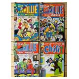 4 Marvel Comic Books, MMMMillie the Model and