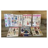 Doll clothing patterns