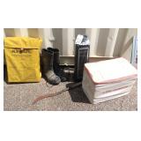 Overboard Rescue System, Boots, Life Jackets,