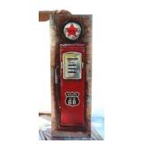 Route 66 Gas Pump 16"x48" Metal Sign