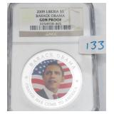 Barak Husein Obama Proof Coin