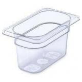 (6) Carlisle 3068707 4"Deep Ninth Size Food Pan