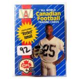 1991 Factory Sealed Canadian Football Cards