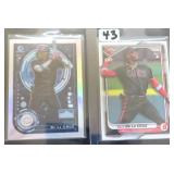 TWO (2) Elly De La Cruz ROOKIE CARDS!