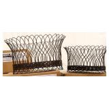 Three (3) Wire Baskets