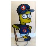 Houston Astros Bart Simpson Yard Art