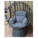 Swivel Egg Chair, 60"x44"