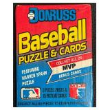 Six (6) Unopened Packs of 1989 Donruss Baseball