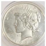 Silver Peace Dollar, melt value $24.41 10-12-24