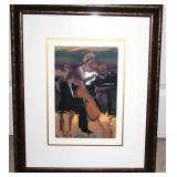 String Trio by Steve Bloom, $33 SHIP, $465 Apprais