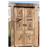 52"x81" Carved Door with Hardware