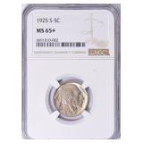 $38,500 NGC Guide: 1925-S Buffalo Nickel MS-65+