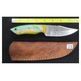 Damascus Skinner, Fixed Blade