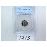 1990-S Roosevelt Dime PCGS Graded PR69 DC