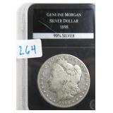 1898-S Silver Morgan Dollar