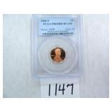 2004-S One Cent PCGS graded PR69 RD DC