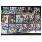 Eighteen (18) Marshall Faulk Card incl. (RC