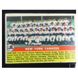 1956 TOPPS #251 NEW YORK YANKEES TEAM CARD