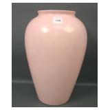 Consolidated Pink Stain Cupped Vase